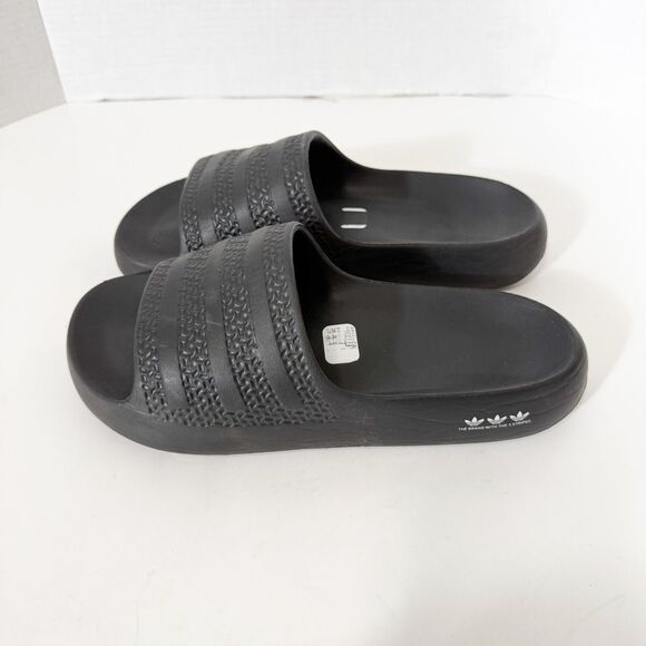 Adidas Men Adilette Ayoon Black Lightweight Eva Foam Comfort Slide Sandal Size 9 main image 6